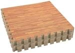 Vidaxl Pool Ground Mat 12 Pcs Wood 4.32 ㎡ Eva Foam