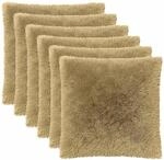 Kissenbezug 6 Pcs Heerlen Hellgr&uuml;n 60 X 60 Cm Pv Fleece Vidaxl