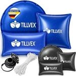 Tillvex&reg; Poolkissen Winter 4x Xxl 120x120cm Mit 12m Seil & Reparaturkit ...