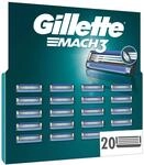 Gillette Mach3 Systemklingen 20er Ersatzklingen