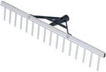 Aluminium-rechen 16 Zinken Arbeitsbreite 62 Cm