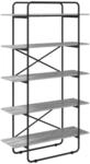 B&uuml;cherregal 5 Ebenen 100 X 35 X 175,5 Cm Pb Sonoma-grau Vidaxl