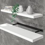 Wandregal Freischwebend Inkl. Halterung Mdf 15kg Tragkraft 3,8cm St&auml;rke Wand Flur