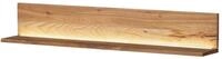 Wandregal Wild-/zerreiche 115x17x19 Natur Ge&ouml;lt Montreux Lux 122