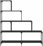 B&uuml;cherregal 4 Ebenen 139 X 33,5 X 149 Cm Holzwerkstoff Vidaxl