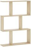 Wandregal Sonoma-eiche 72 X 17 X 105 Cm Holzwerkstoff Vidaxl