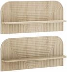 Wandregal 2 Stk. Sonoma-eiche 80,5 X 13,5 X 37,5 Cm Vidaxl