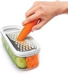 Reibe Mit Beh&auml;lter 3 En 1 'rap-box' 21cm Metaltex