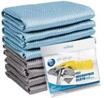 8x Mikrofasert&uuml;cher 40x30 Cm, Nano Streifenfrei Putzt&uuml;cher F&uuml;r Auto, Glas,...