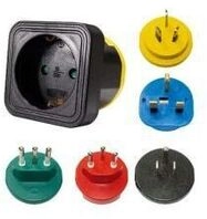 Stecky Reiseadapter Mit 5 L&auml;ndermodulen 230v 16a Mit Etui Ip20