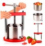 Obstpresse Aus Edelstahl &ndash; Fassungsverm&ouml;gen 1,5 L