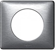 Plaque Aluminiumm C&eacute;liane 1 Poste Legrand