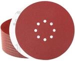 Schleifpapier 225mm Klett 8 Loch P80, 40 St&uuml;ck F&uuml;r Trockenbauschleifer