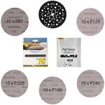 Mirka Abranet Netzschleifscheiben &Oslash; 150 Mm Klett, Mix-pack 80/120/180/240/320,...