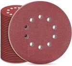 Schleifpapier 225mm Klett, 30 St&uuml;ck, P60, 10 Loch F&uuml;r Trockenbauschleifer