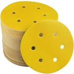 Schleifpapier 150mm Klett 60 St&uuml;ck 6-loch K&ouml;rnung 60-400 F&uuml;r...