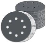 100x Schleifpapier 125mm Klett 8 Loch K&ouml;rnung 3000 F&uuml;r Exzenterschleifer