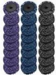 39tlg. Reinigungsscheiben-set 50mm F&uuml;r Bohrmaschine, Grobreinigung, Entrosten
