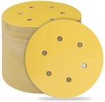 Klett Schleifpapier 150mm 800 K&ouml;rnung, 6 Loch, F&uuml;r Holz, Metall, Farbe