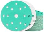 Schleifpapier 150mm Klett 80er K&ouml;rnung 15 Loch F&uuml;r Exzenterschleifer