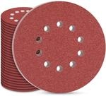 Schleifpapier 225mm Klett, 30 St&uuml;ck, 10 Loch, K&ouml;rnung P80 F&uuml;r...
