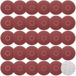 Schleifpapier 225mm Klett P120 8 Loch 30 St&uuml;ck F&uuml;r Trockenbauschleifer