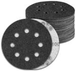 100 St&uuml;ck Schleifpapier 125mm Klett 8 Loch K&ouml;rnung 100 F&uuml;r Exzenterschleifer
