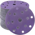 Schleifpapier 150mm Klett 240 K&ouml;rnung 15 Loch F&uuml;r Exzenterschleifer 50 St&uuml;ck