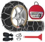 Schneeketten 12mm Mit Schnellmontage Und Automatischem Spanner F&uuml;r Auto...