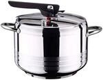 Schnellkochtopf San Ignacio 3 5 Liter Edelstahl Chrom