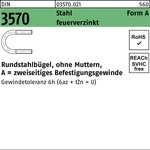 Din 3570 Rundstahlb&uuml;gel Stahl U A 332 / Nw 300 M 20 F