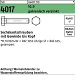 Iso 4017 Sechskantschraube Vg M30x200 Stahl 10.9 Galvanisch Verzinkt