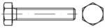 Iso 4017 Sechskantschraube Vg M6x90 Edelstahl A4 Blank 100 Stk