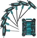 T-griff Schraubenschl&uuml;ssel Satz 7tlg Torx Tx10-tx40 Mit Aufbewahrungsbox