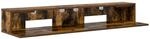 Studiotisch R&auml;uchereiche 130 X 36 X 19,5 Cm Holzwerkstoff Vidaxl