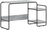 Schreibtisch Mit Stauraum Sonoma-grau 131,5 X 50 X 75,5 Cm Vidaxl