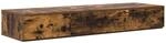 Studiotisch Raucheiche 152 X 40 X 19,5 Cm Holzwerkstoff Vidaxl