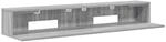 Studiotisch Sonoma-grau 110 X 36 X 19,5 Cm Holzwerkstoff Vidaxl