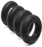 Wiltec 4x Standard Schlauch F&uuml;r Reifen Gr&ouml;&szlig;e 3.50-4, Bis 100 Kg Traglast, Mit