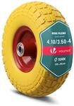 Vounot&reg; Schubkarrenrad Pannensichere 3.50-4, Innenloch &Oslash;16mm, 260x85 Mm