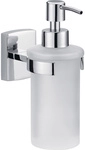 Tesa - Klaam 40267-00000-00 Seifenspender 200 Ml Chrom (gl&auml;nzend), Wei&szlig; (satiniert)