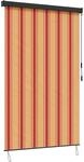Rollo Mehrfarbig 60 X 250 Cm Stoff Und Aluminium Vidaxl