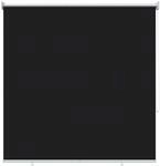 Vidaxl Outdoor Roller Blind Uv Protection Black 140 X 230 Cm (w X H)