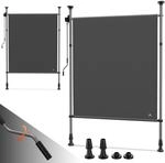 Strattore Ausziehbare Klemmmarkise / Senkrechtmarkise H&ouml;henverstellbar 100 X 310 Cm