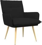 Sessel Schwarz Stoff Vidaxl