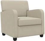 Sessel Sand Samt Vidaxl
