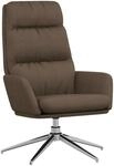 Relaxsessel Taupe Stoff Vidaxl