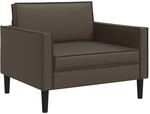 Xl-sessel Braun Kunstleder Vidaxl