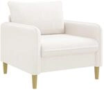 Xl-sessel Wei&szlig; Boucl&eacute; Vidaxl