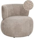 Sessel Volda Chenillegewebe Taupe